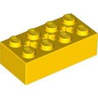 Brick Special 2 x 4 with 3 Axle Holes (39789)