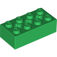 Brick Special 2 x 4 with 3 Axle Holes (39789)