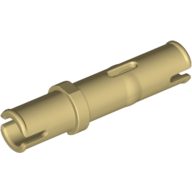 Technic Pin Long without Friction Ridges, with Anti-Roll Notch (39888)