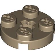 Plate Round 2 x 2 with Axle Hole Type 1 (+ Opening) (4032a)