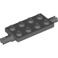 Plate Special 2 x 4 with Pins, Reinforced (40687)