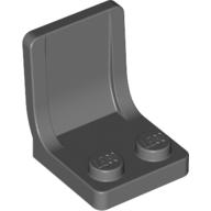 Seat / Chair 2 x 2 with Center Sprue Mark (4079b)