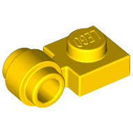 Plate Special 1 x 1 with Clip Light, Bar Hole [Thick Ring] (4081b)