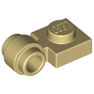 Plate Special 1 x 1 with Clip Light, Bar Hole [Thick Ring] (4081b)
