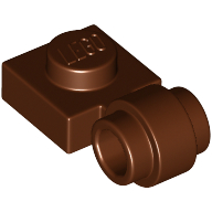 Plate Special 1 x 1 with Clip Light, Bar Hole [Thick Ring] (4081b)