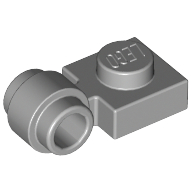 Plate Special 1 x 1 with Clip Light, Bar Hole [Thick Ring] (4081b)