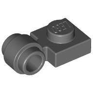 Plate Special 1 x 1 with Clip Light, Bar Hole [Thick Ring] (4081b)
