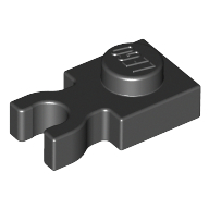 Plate Special 1 x 1 with Clip Vertical [Thick U Clip] (4085c)