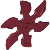 Large Figure Weapon 6 Blade Ninja Star / Shuriken (41125)
