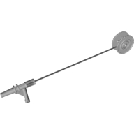 Duplo Winch Drum Narrow with Black String and Light Bluish Gray Nozzle (41169c05)