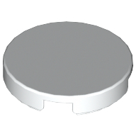 Tile Round 2 x 2 with Bottom Cross (4150)
