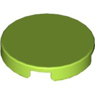 Tile Round 2 x 2 with Bottom Cross (4150)