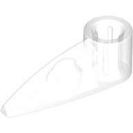 Technic Tooth 1 x 3 with Axle Hole [Rounded Underside] (41669)