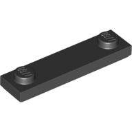 Plate Special 1 x 4 with 2 Studs with Groove [New Underside] (41740)