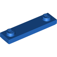 Plate Special 1 x 4 with 2 Studs with Groove [New Underside] (41740)