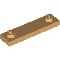 Plate Special 1 x 4 with 2 Studs with Groove [New Underside] (41740)