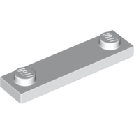 Plate Special 1 x 4 with 2 Studs with Groove [New Underside] (41740)