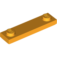 Plate Special 1 x 4 with 2 Studs with Groove [New Underside] (41740)