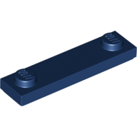 Plate Special 1 x 4 with 2 Studs with Groove [New Underside] (41740)