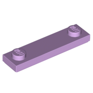 Plate Special 1 x 4 with 2 Studs with Groove [New Underside] (41740)