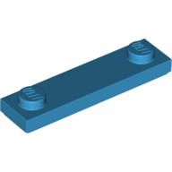 Plate Special 1 x 4 with 2 Studs with Groove [New Underside] (41740)