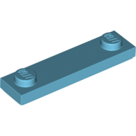 Plate Special 1 x 4 with 2 Studs with Groove [New Underside] (41740)