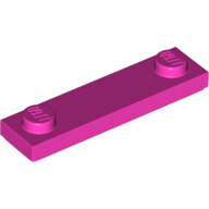 Plate Special 1 x 4 with 2 Studs with Groove [New Underside] (41740)