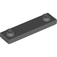 Plate Special 1 x 4 with 2 Studs with Groove [New Underside] (41740)