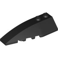 Wedge Curved 6 x 2 Left, Inner Ridges (41748)