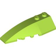 Wedge Curved 6 x 2 Left, Inner Ridges (41748)