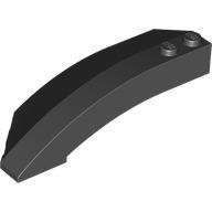 Wedge Curved 8 x 3 x 2 Open Right (41749)