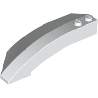 Wedge Curved 8 x 3 x 2 Open Right (41749)