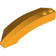 Wedge Curved 8 x 3 x 2 Open Right (41749)