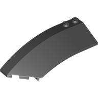 Wedge Curved 8 x 3 x 2 Open Left (41750)