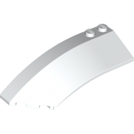 Wedge Curved 8 x 3 x 2 Open Left (41750)