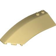 Wedge Curved 8 x 3 x 2 Open Left (41750)
