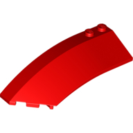 Wedge Curved 8 x 3 x 2 Open Left (41750)