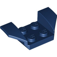 Mudguard 2 x 4 with 2 x 2 Studs and Flared Wings (41854)