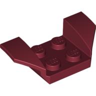 Mudguard 2 x 4 with 2 x 2 Studs and Flared Wings (41854)