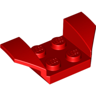 Mudguard 2 x 4 with 2 x 2 Studs and Flared Wings (41854)