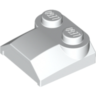 Brick Curved 2 x 2 x 2/3 Two Studs and Lip End (41855)