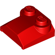 Brick Curved 2 x 2 x 2/3 Two Studs and Lip End (41855)