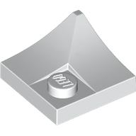 Plate Special 2 x 2 with Double Inverted Curve, 1 Stud (4190)