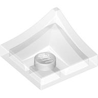 Plate Special 2 x 2 with Double Inverted Curve, 1 Stud (4190)