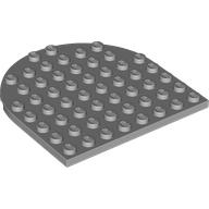 Plate 8 x 8 with Rounded End (41948)