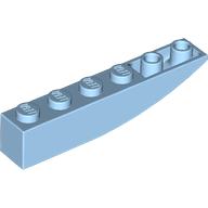 Brick Curved 6 x 1 Inverted (42023)