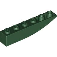 Brick Curved 6 x 1 Inverted (42023)