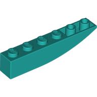 Brick Curved 6 x 1 Inverted (42023)