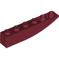 Brick Curved 6 x 1 Inverted (42023)