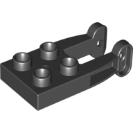 Duplo Plate 2 x 2 with Tow Rope Holder Arms (42026)